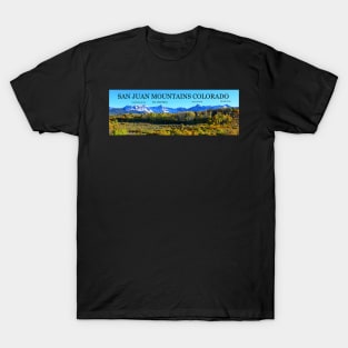 San Juan Mountains Colorado T-Shirt